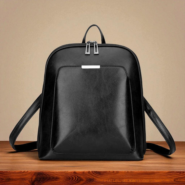 Zaino classico con doppia cerniera – design elegante