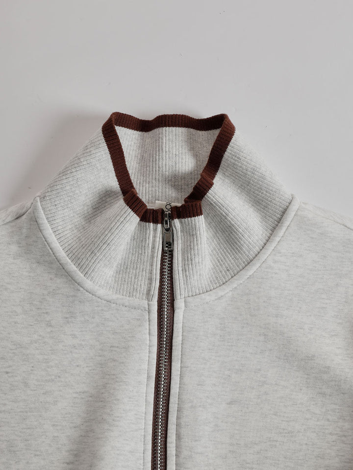 Priscilla - Completo Sportivo Elegante con Felpa Mezza Zip