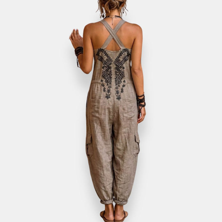 María Teresa | Mono bohemien ricamato