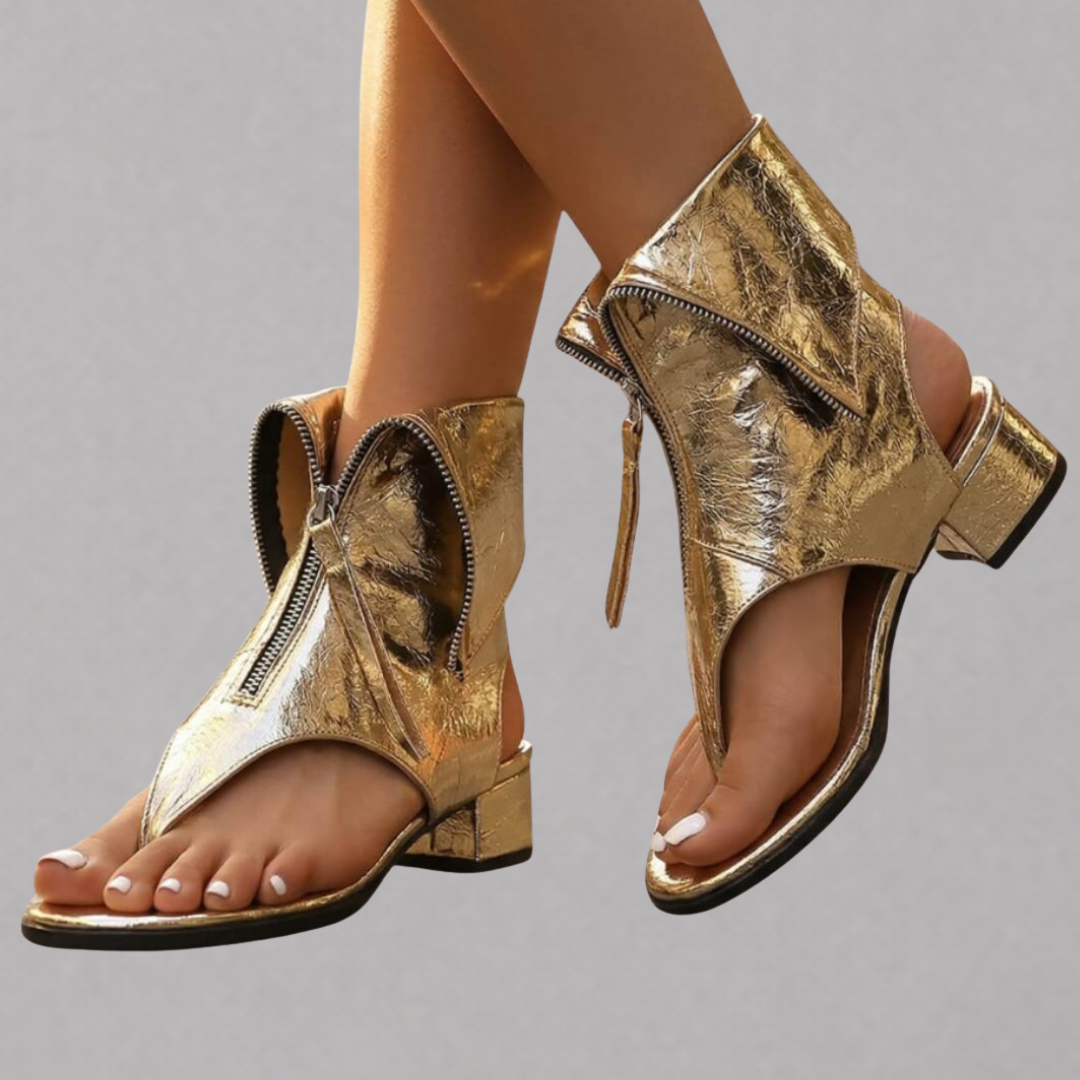 Zafira | Sandali metallizzati