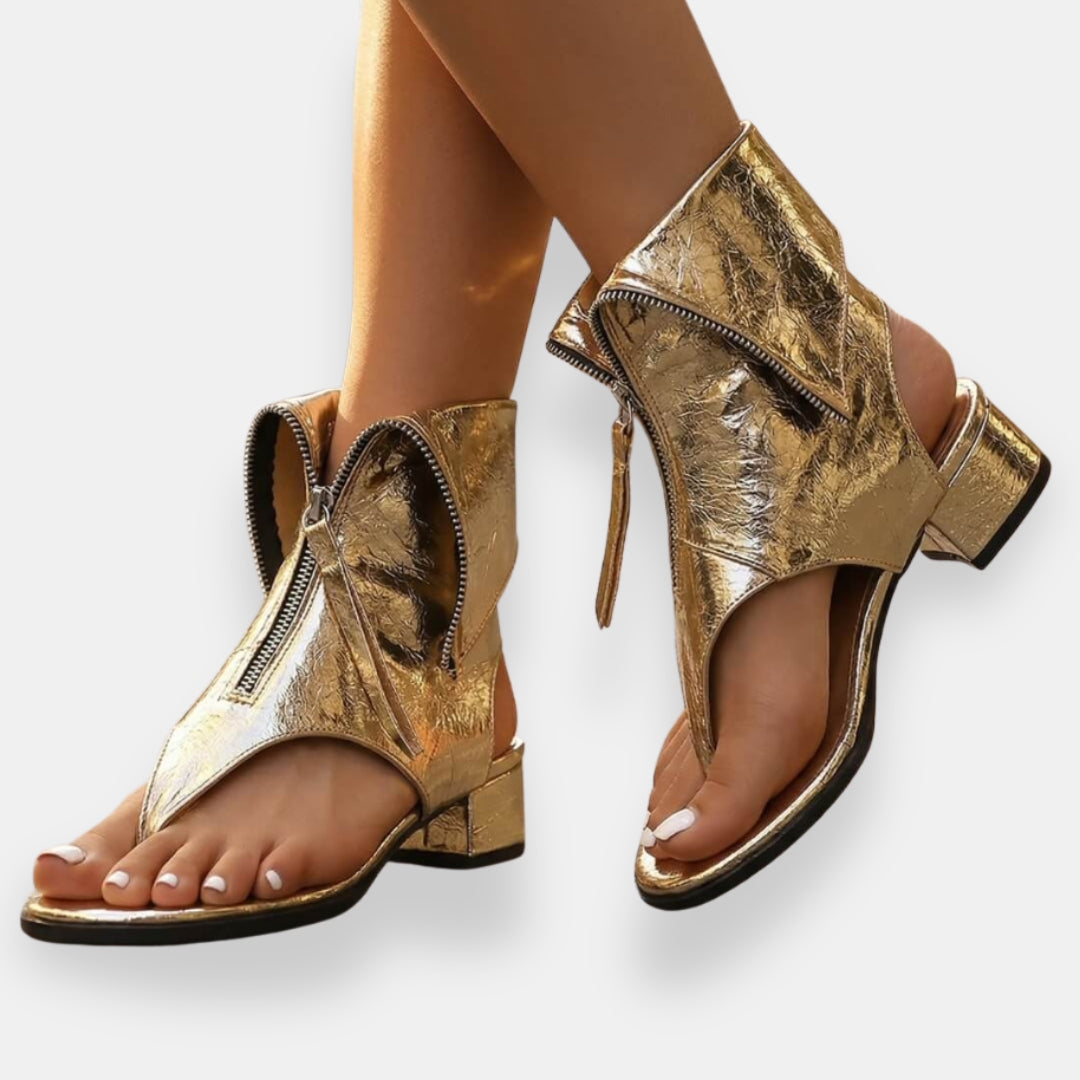 Zafira | Sandali metallizzati