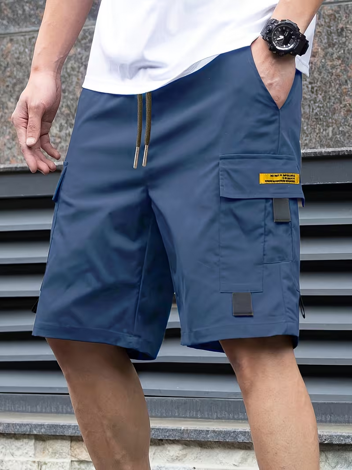 Norman - Pantaloni Cargo Casual Multi-Pocket