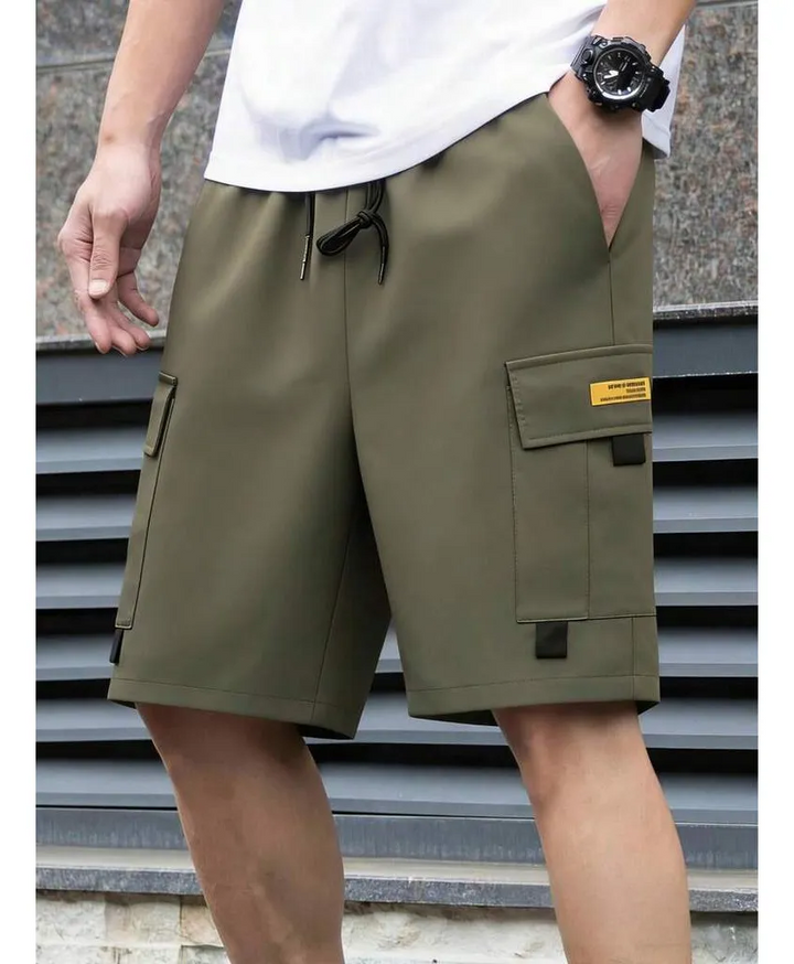 Norman - Pantaloni Cargo Casual Multi-Pocket