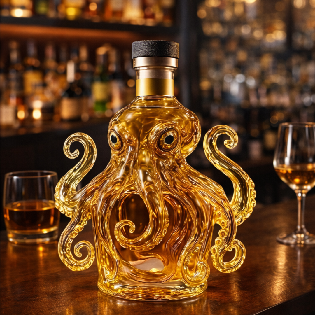 Bottiglia di Whisky - Edizione Polpo