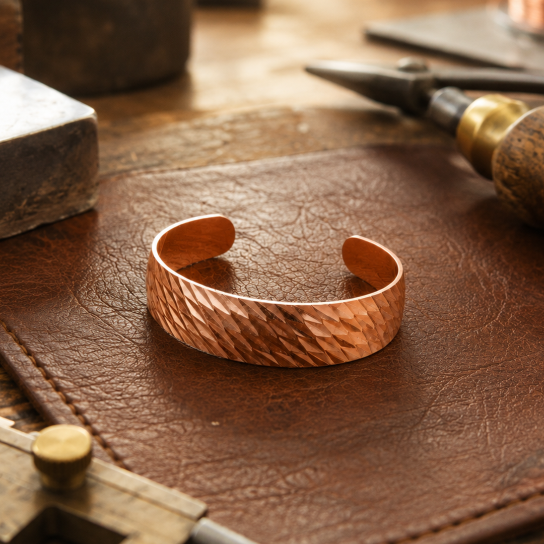 Bracciale Facet in Rame di Stella