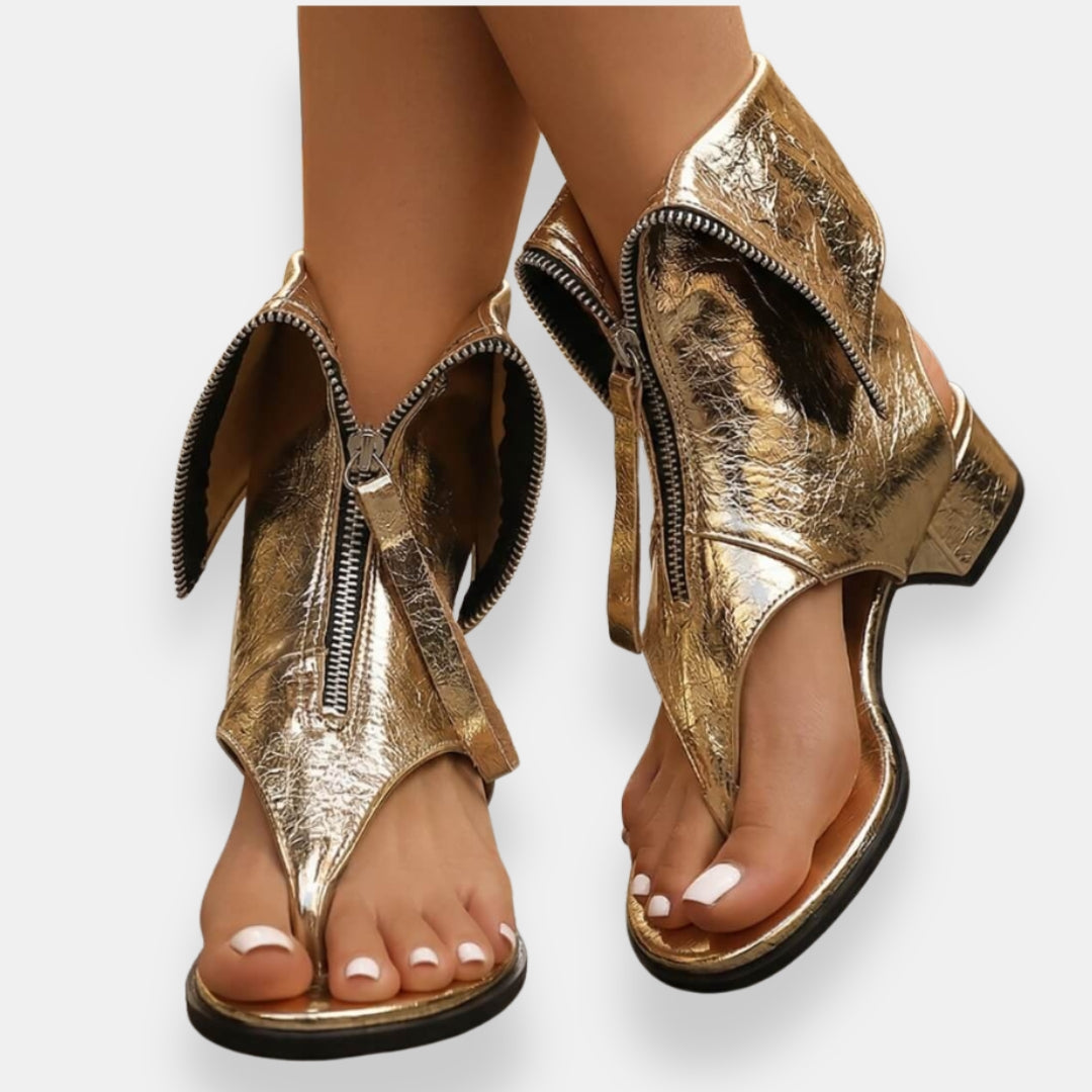 Zafira | Sandali metallizzati