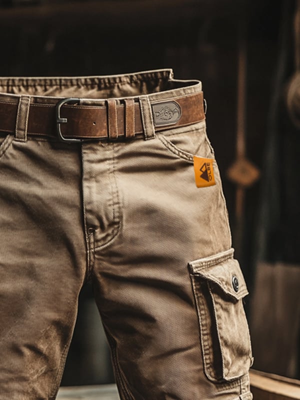 MARCELLO | PANTALONI CARGO CORTI RÉTRO