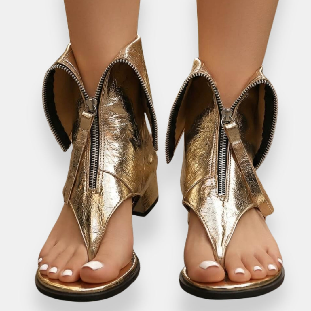 Zafira | Sandali metallizzati
