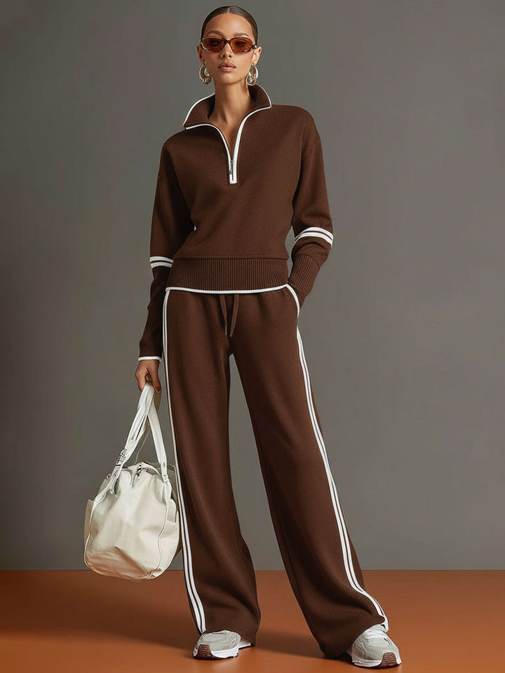 Marietta – blusa e pantaloni a gamba larga