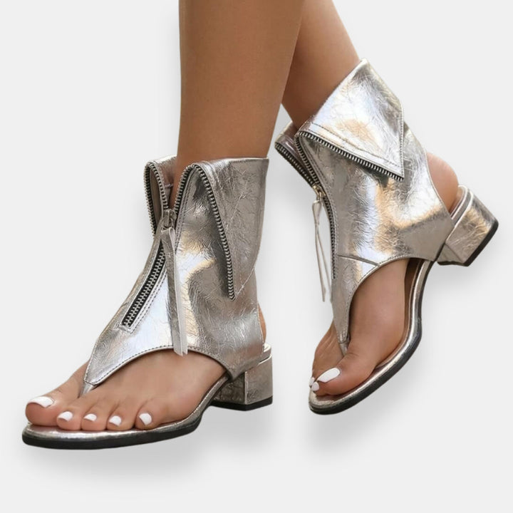 Zafira | Sandali metallizzati