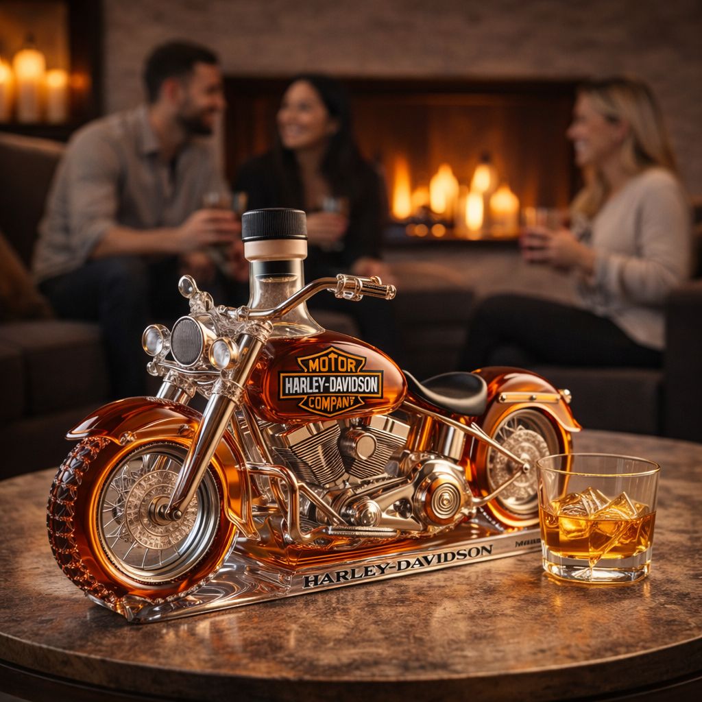 Bottiglia di Whisky - Edizione Harley-Davidson