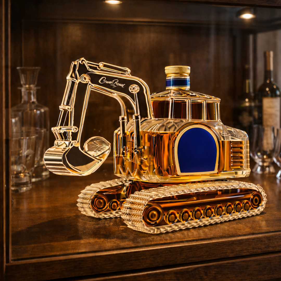 Bottiglia di Whisky - Edizione Escavatore