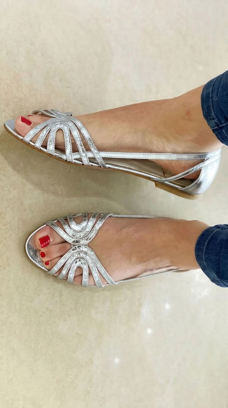 Elena™ | Sandali Dorati Luce d'Estate