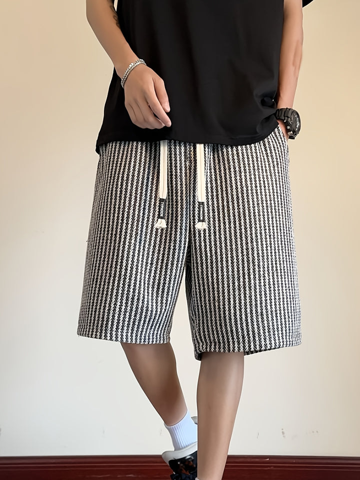 Mancini - Pantaloni corti casual a righe