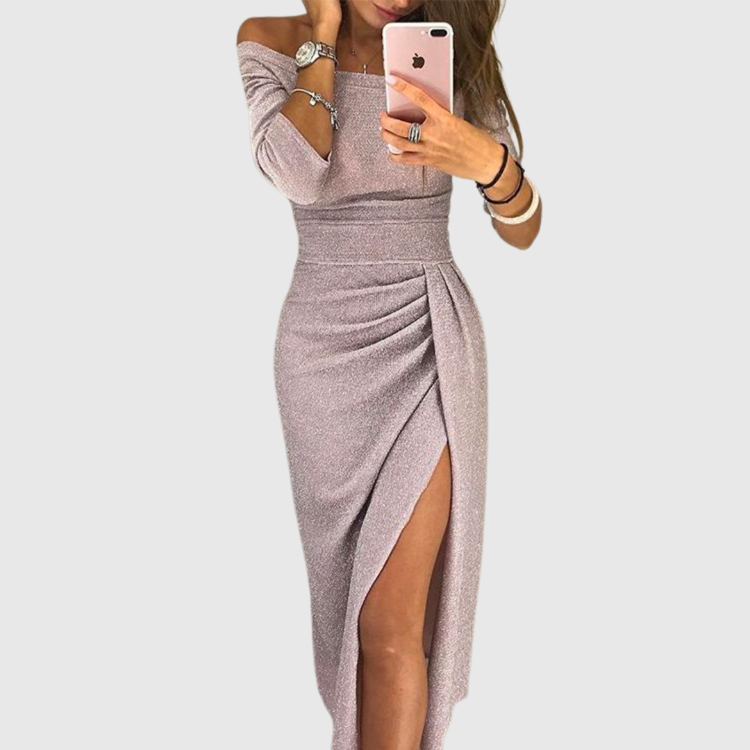 Stella™ | Abito Maxi con Scollo Halter