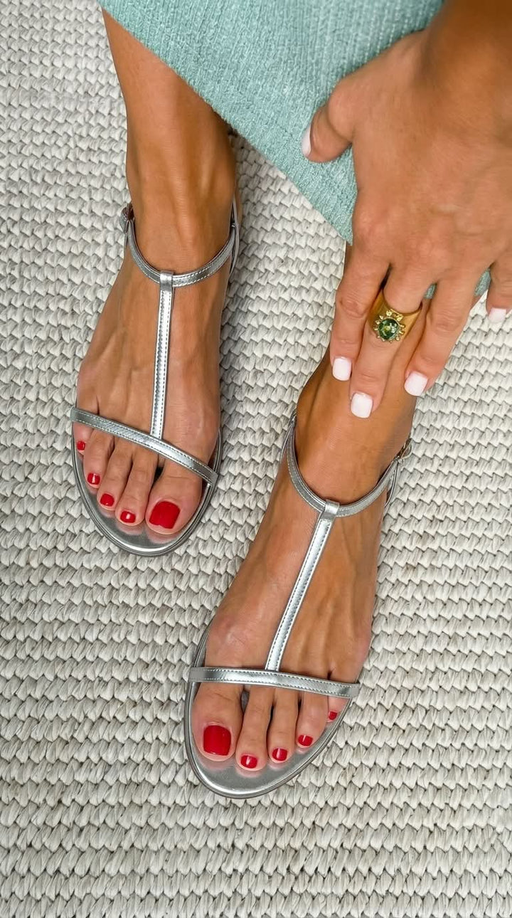 Rosalba™ | Sandali Dorati Estivi