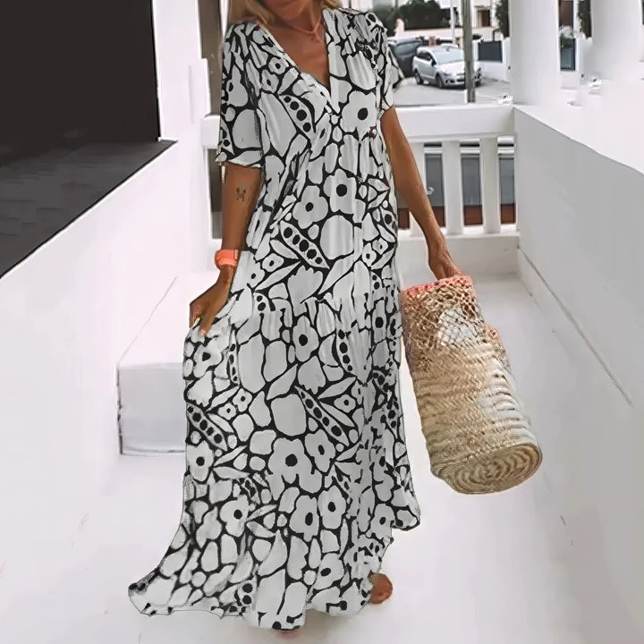 La Scintilla | Abito Maxi Eleganza Naturale