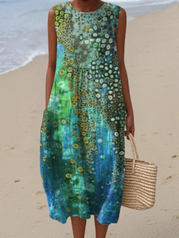 Zara™ Reef Midi Abito