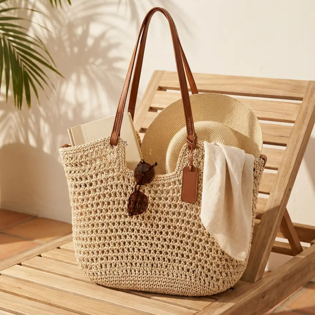 Borsa a Spalla all'Uncinetto Clare