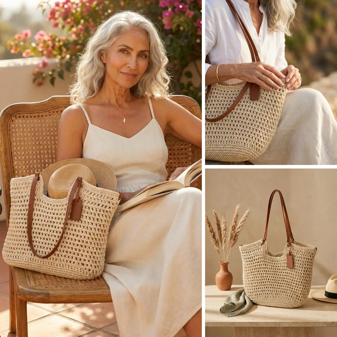 Borsa a Spalla all'Uncinetto Clare