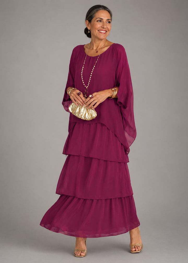 Lara™ Abito Maxi Fluido Elegante
