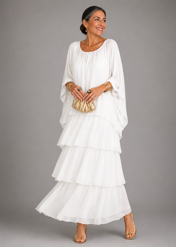 Lara™ Abito Maxi Fluido Elegante
