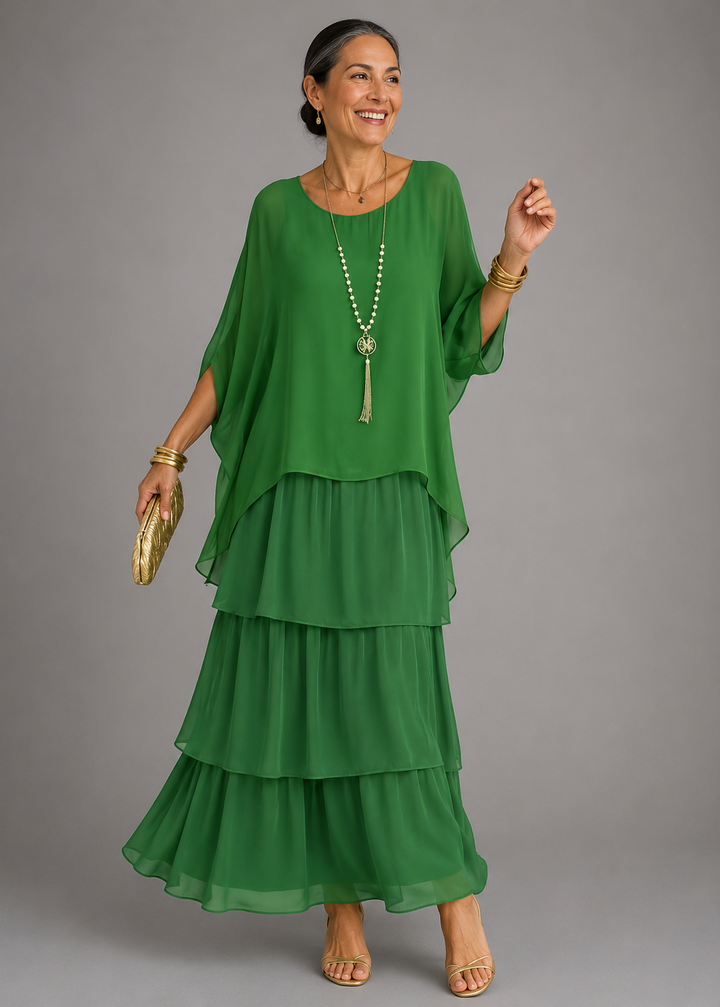 Lara™ Abito Maxi Fluido Elegante