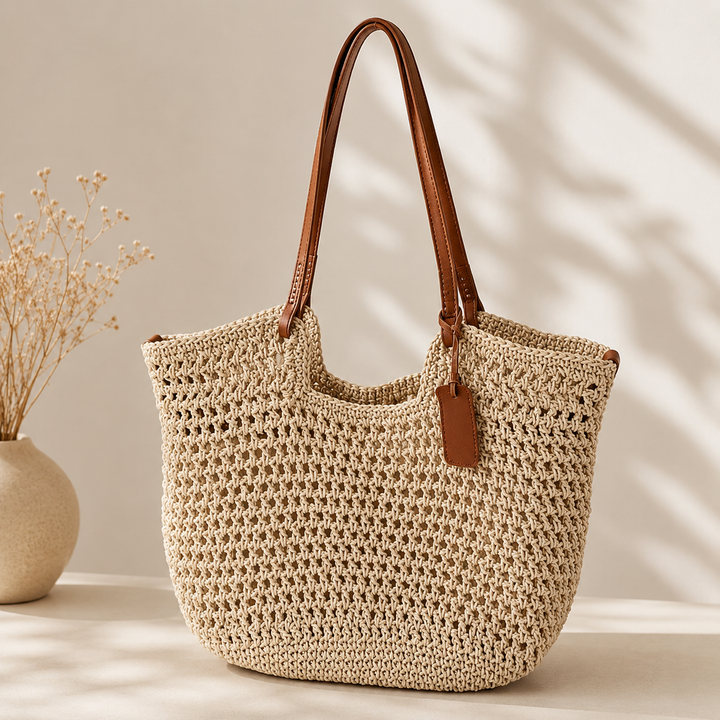 Borsa a Spalla all'Uncinetto Clare
