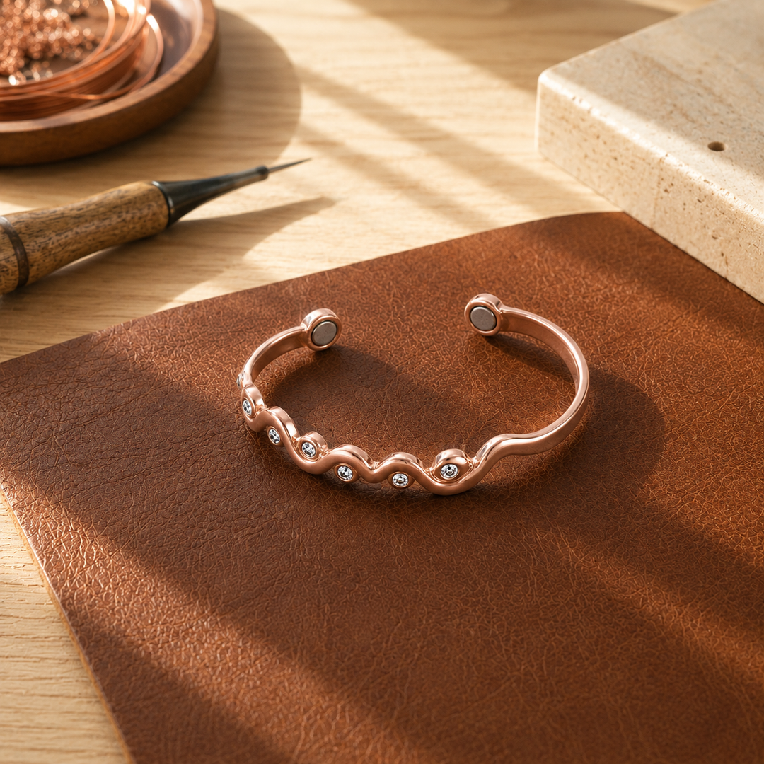 Bracciale Ripple in Rame di Stella