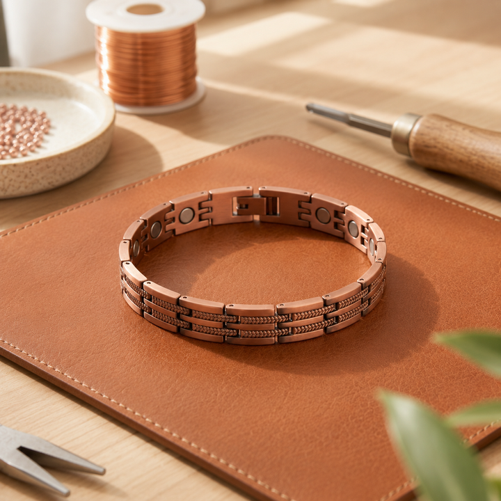 Bracciale in Rame Maschile Stella