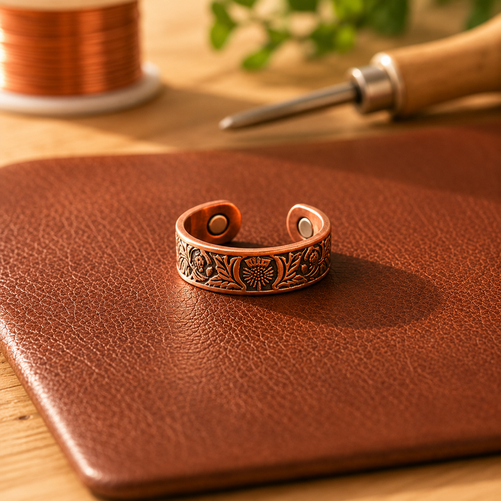 Anello in Rame Bole di Stella