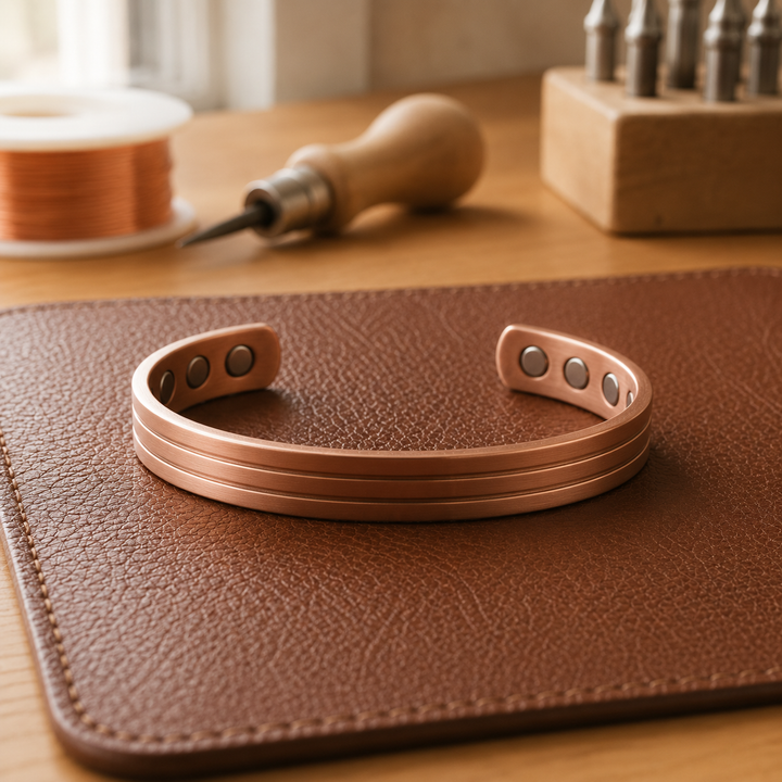 Bracciale in Rame Cuore di Stella