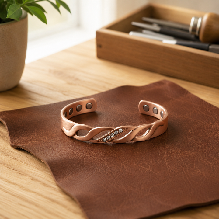 Bracciale Seam in Rame di Stella