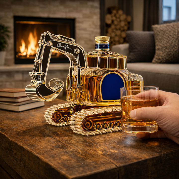 Bottiglia di Whisky - Edizione Escavatore