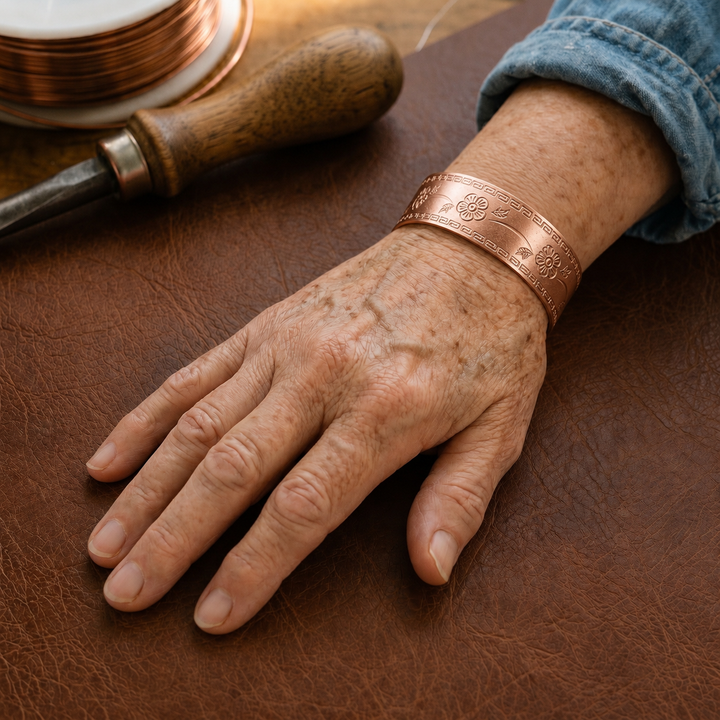 Bracciale Fret in Rame di Stella