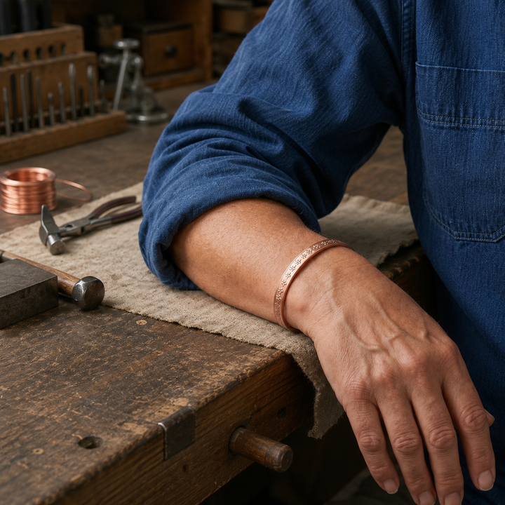 Bracciale in Rame Loch di Stella