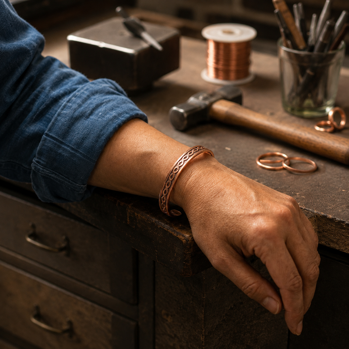 Bracciale in Rame di Stella