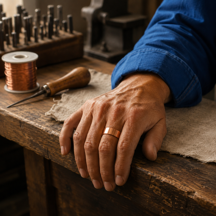 Anello in Rame Weld di Stella