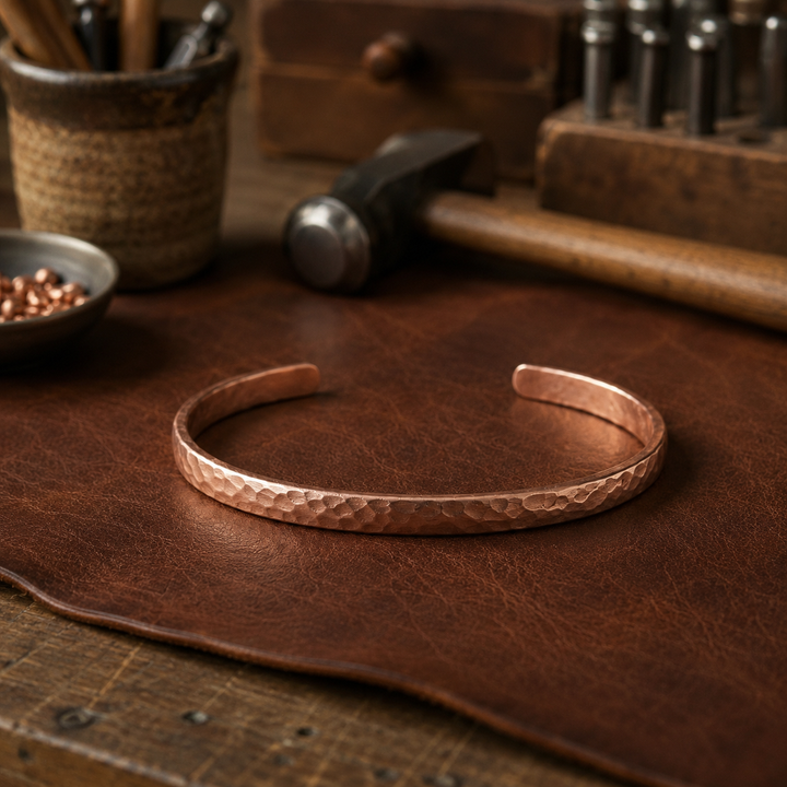Bracciale Caviglia in Rame Sand de Stella