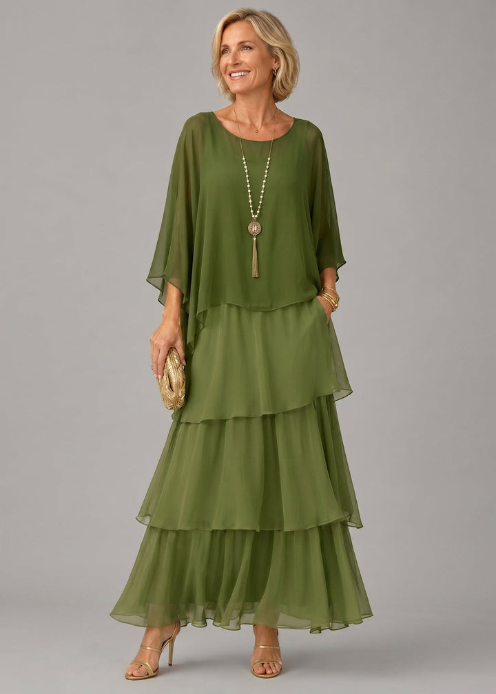 Lara™ Abito Maxi Fluido Elegante