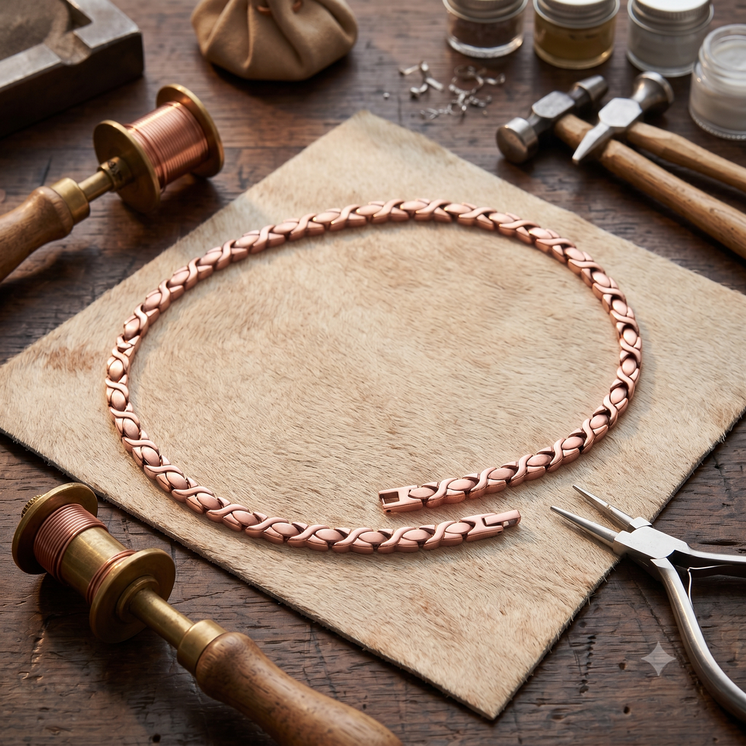 Collana in Rame Cedro di Stella