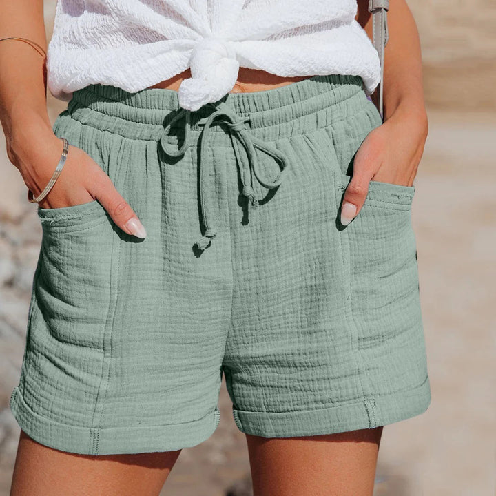Hanneke - Pantaloni corti comodi con tasche