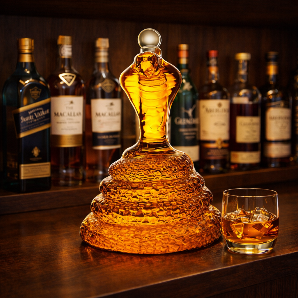 Bottiglia di Whisky - Edizione Cobra