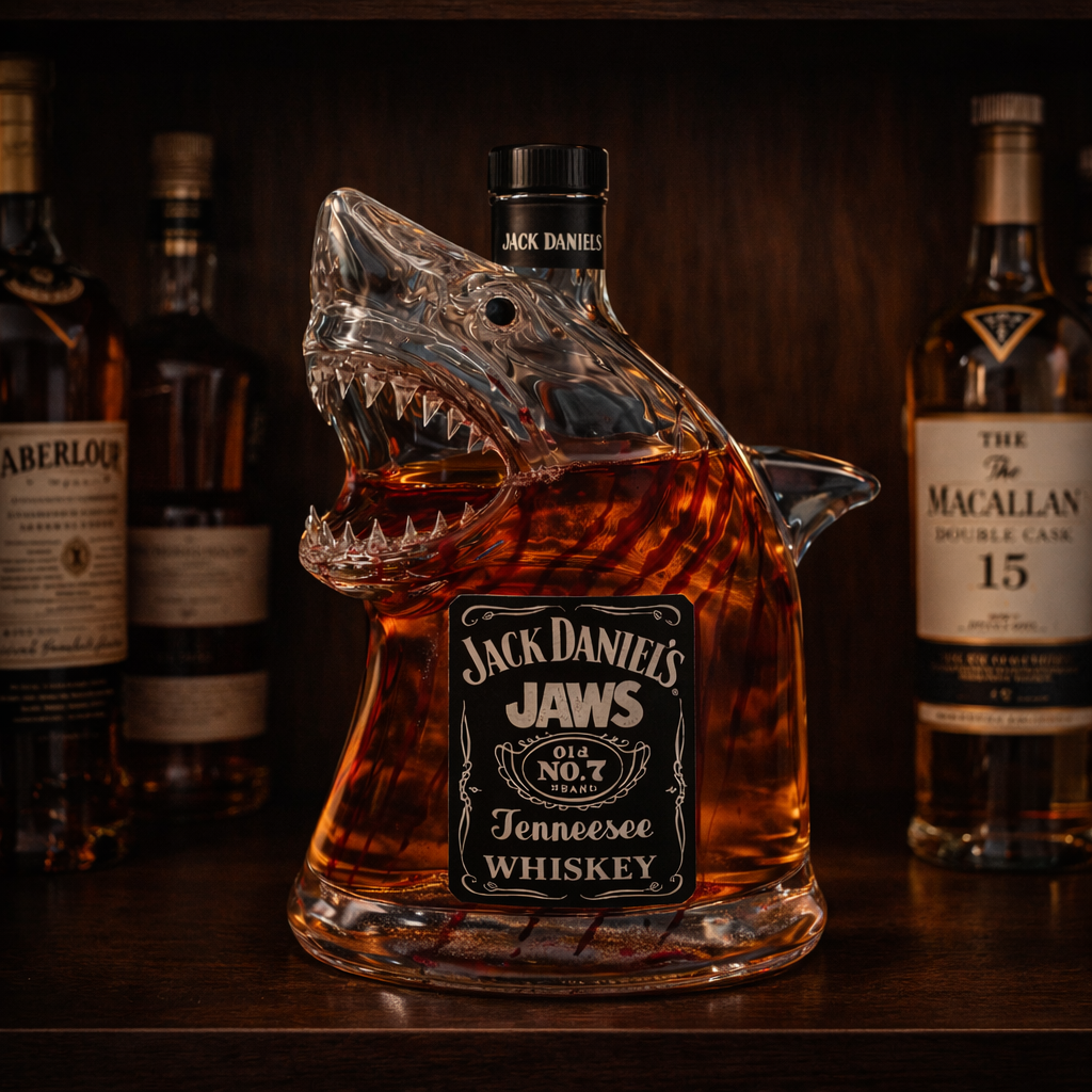Bottiglia di Whisky - Edizione Squalo