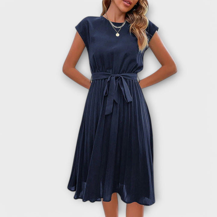 Shira™ | Abito Midi Plissettato Estivo