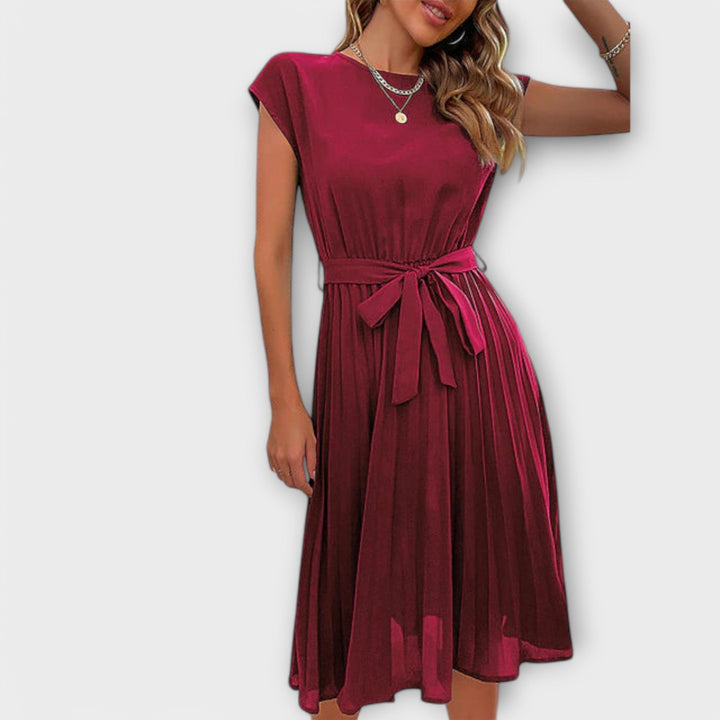 Shira™ | Abito Midi Plissettato Estivo