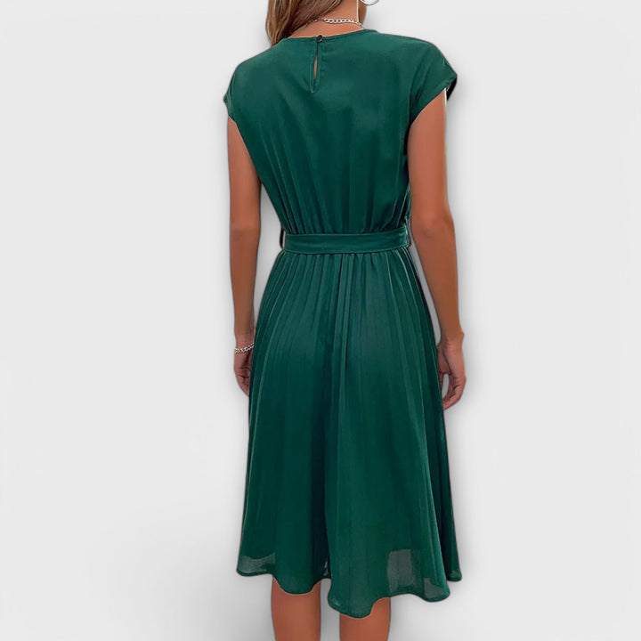 Shira™ | Abito Midi Plissettato Estivo