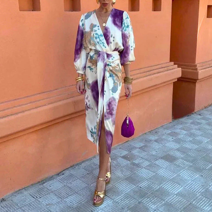 La Scintilla | Midi Elegante con Motivi Raffinati