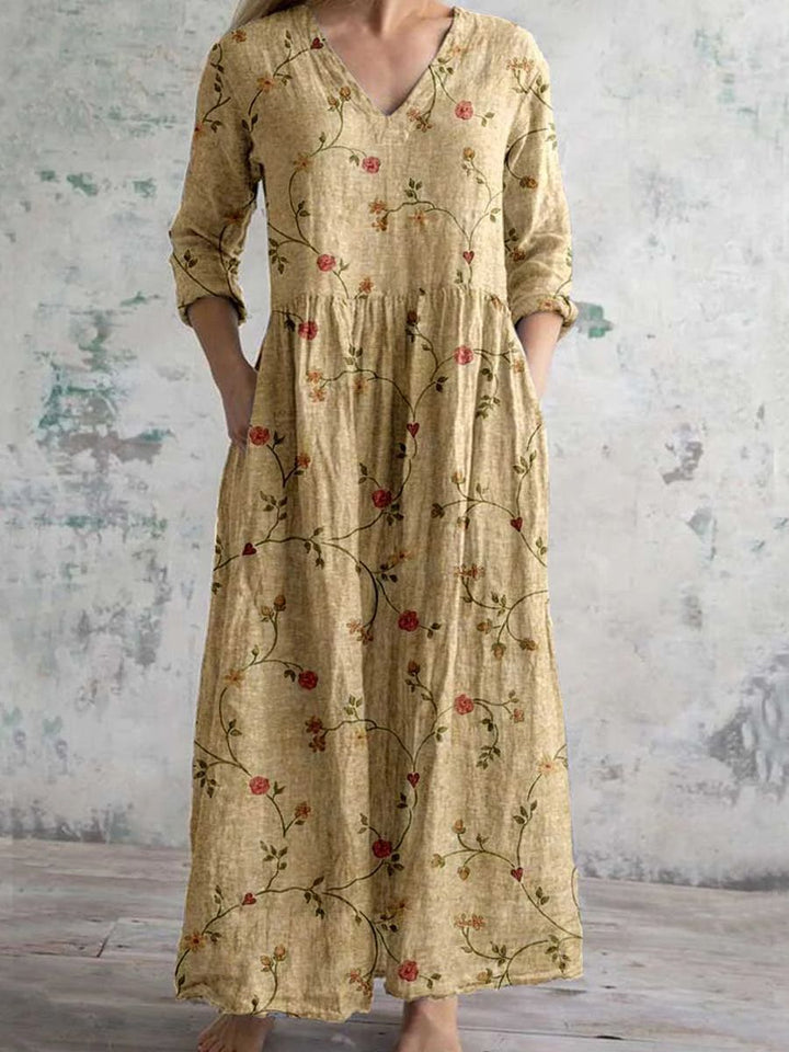 Galina™ | Abito Chic Vintage