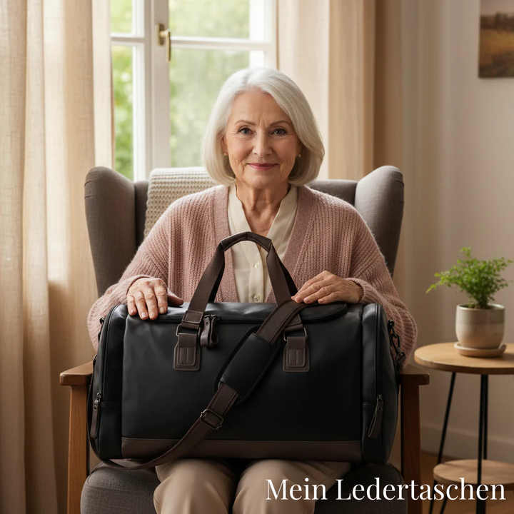 Borsa da viaggio in pelle Oskar